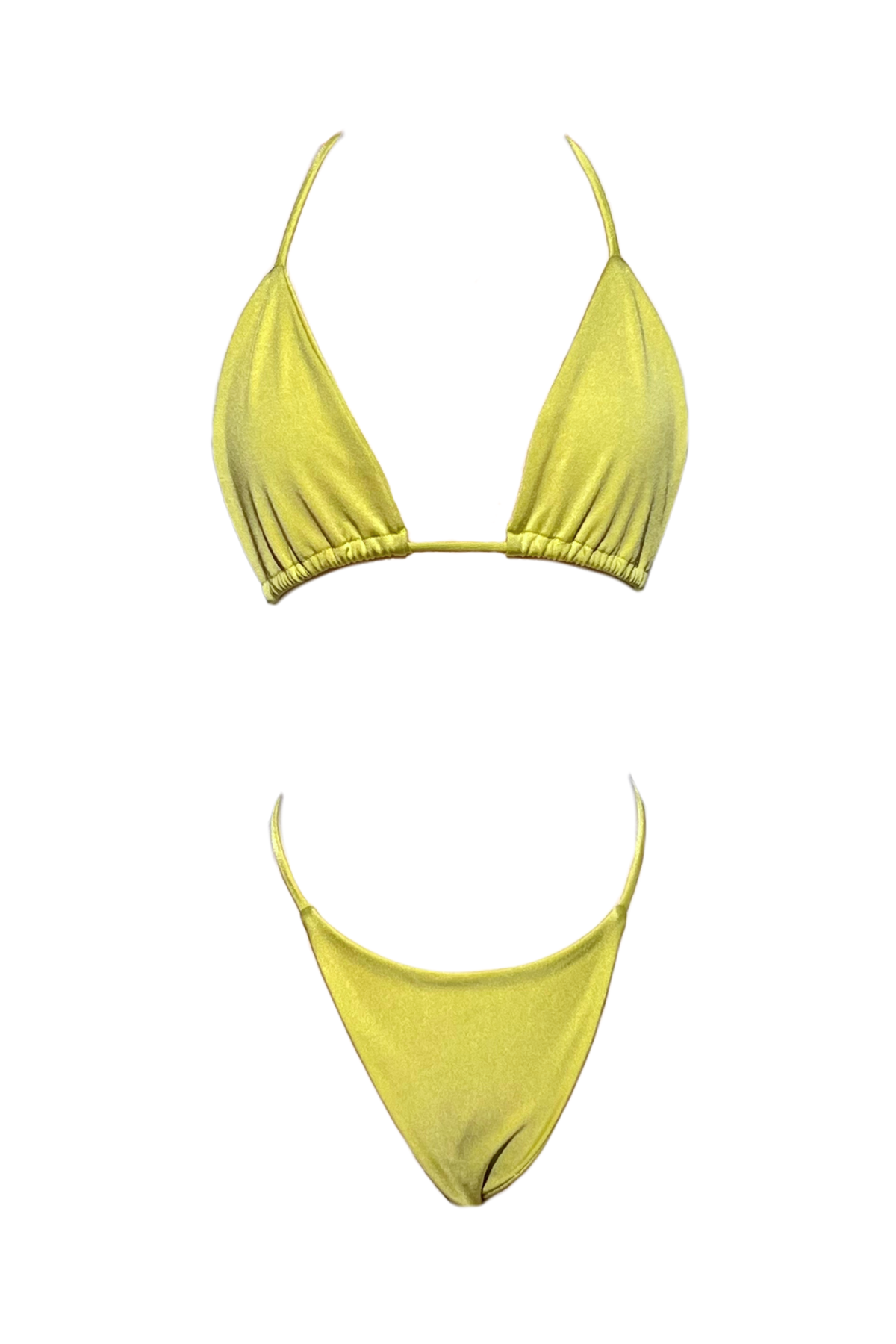 GOTEO TRIANGLE KINI SET - HONEYDEW