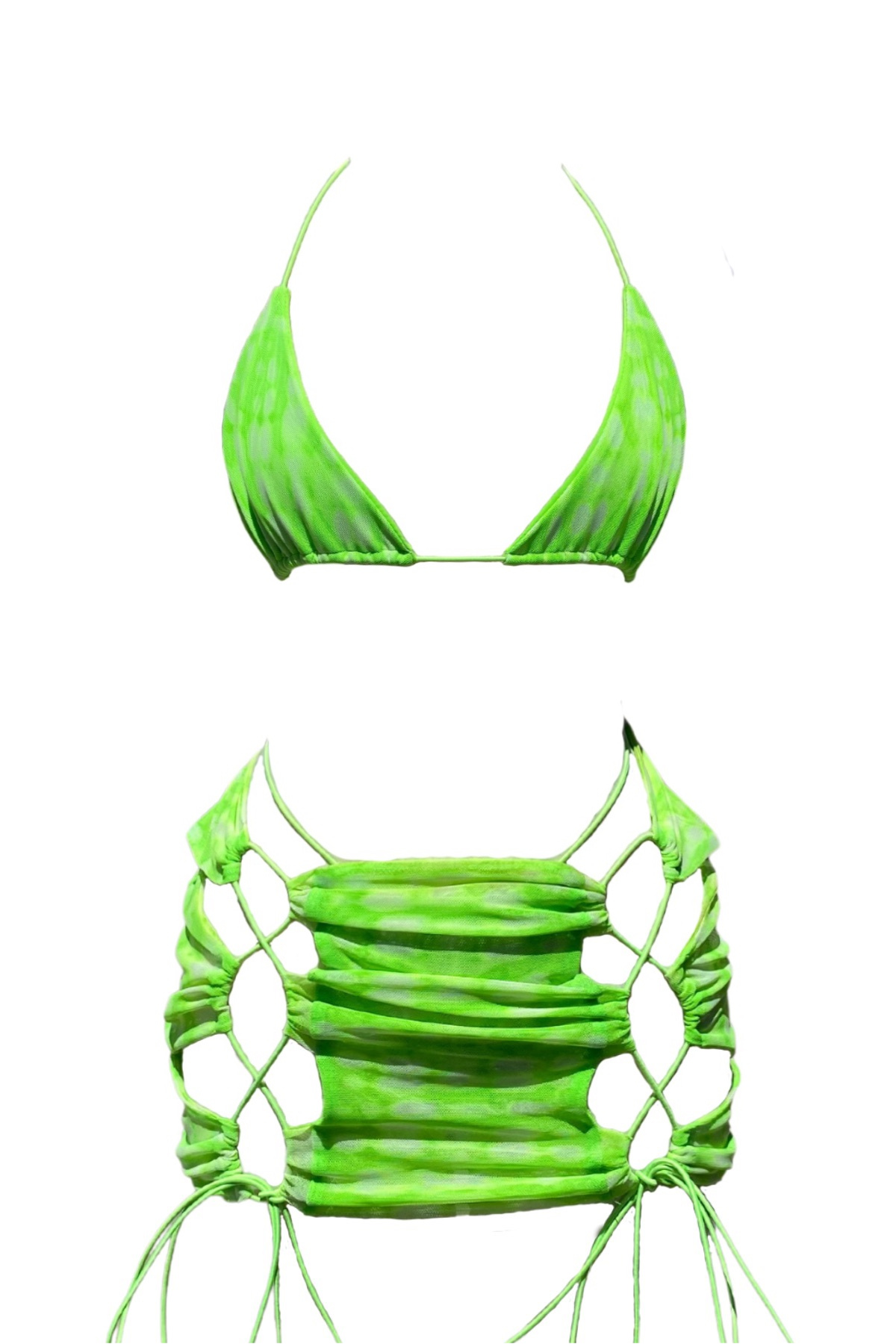 ISLA TRIANGLE KINI - LIMELIGHT